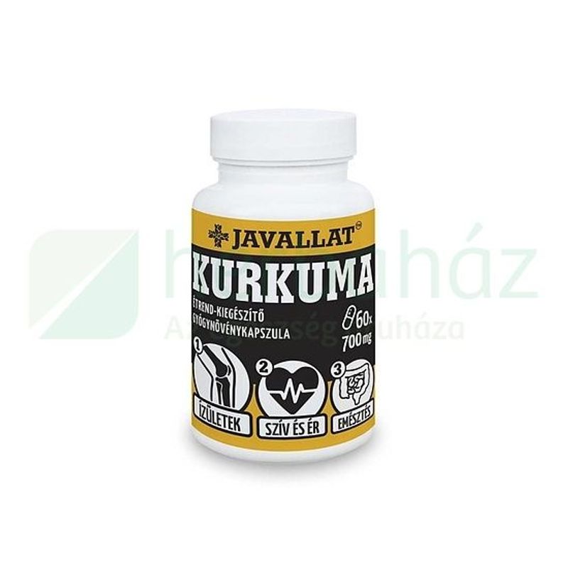 Javallat Kurkuma kapszula 60db 