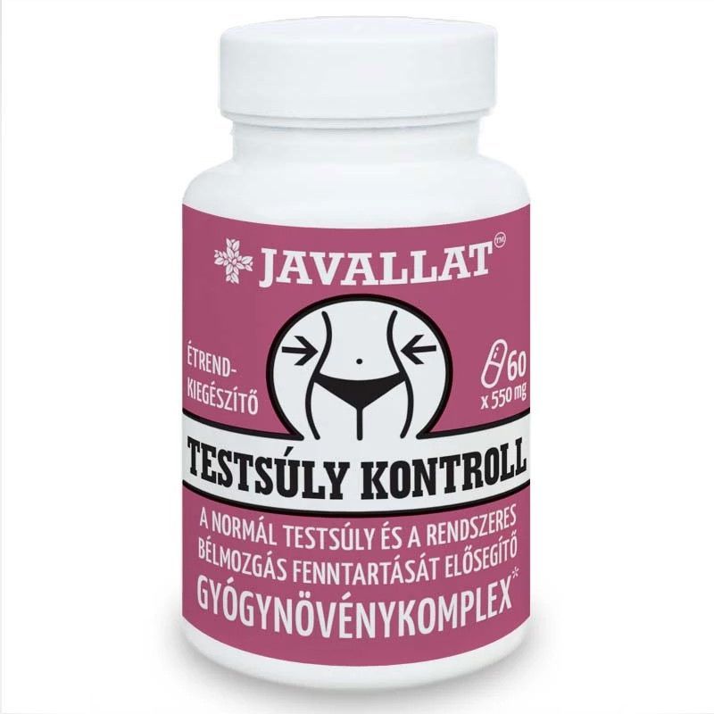 Javallat Testsúlykontroll kapszula 60db
