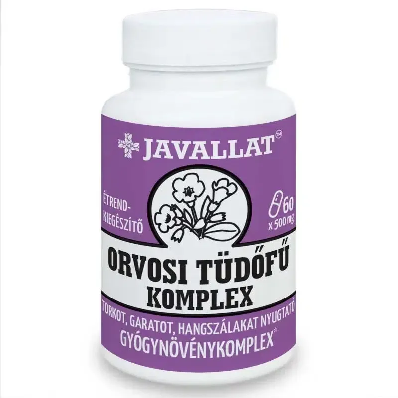 Javallat Orvosi Tüdőfű komplex kapszula