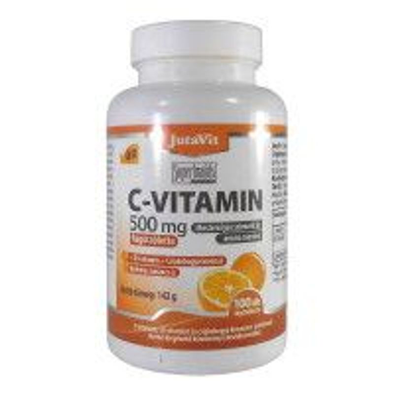 JutaVit C-vitamin 500mg rágótabletta(narancs)+D3+csipkeb.kivonat 100x