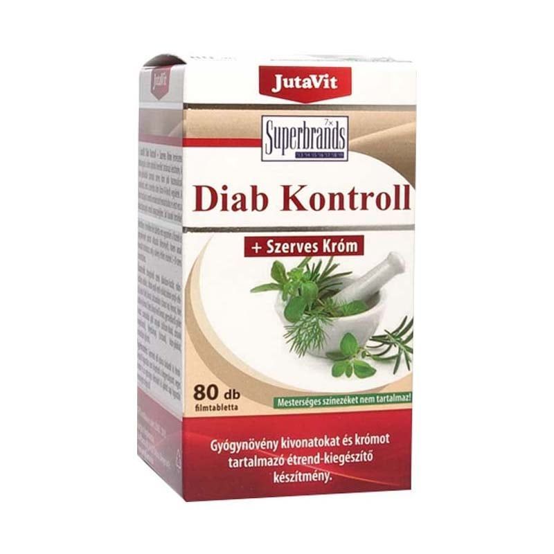 JutaVit Diab Kontroll tabletta 80x