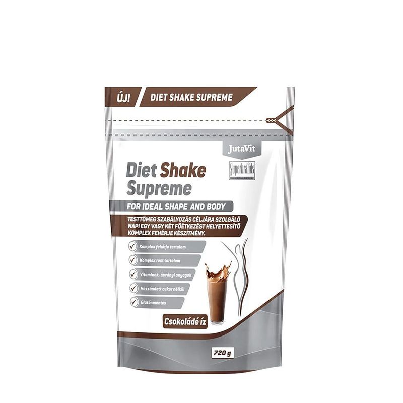 JutaVit Diet Shake Supreme Csokoládé íz 720g 
