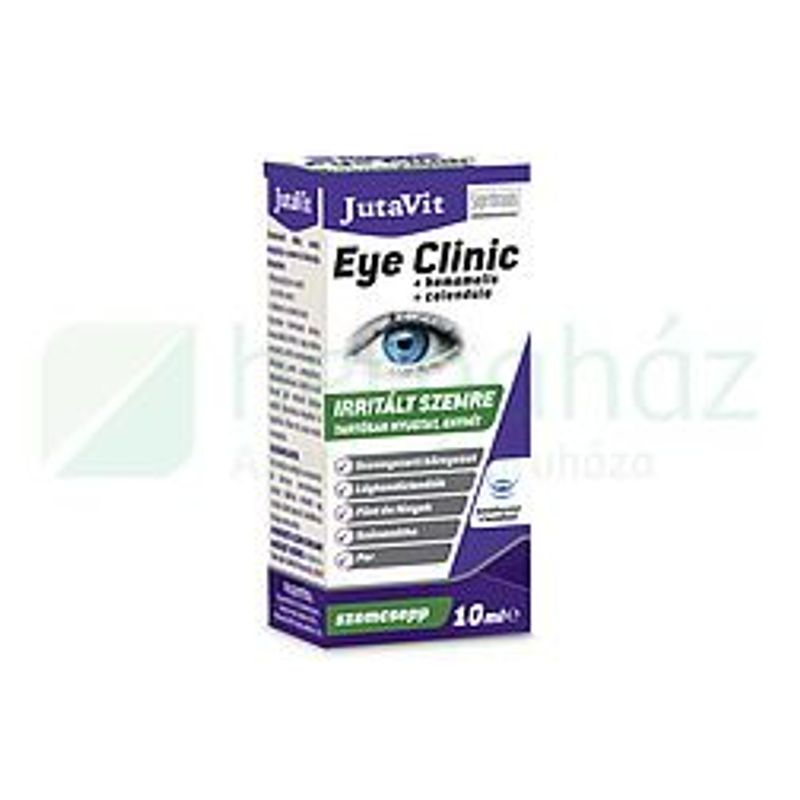 Jutavit EyeClinic Szemcsepp Irritált szemre 10ml