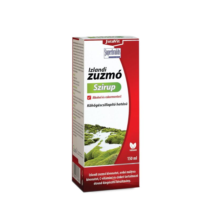 Jutavit Izlandi Zuzmó Szirup 150 ml