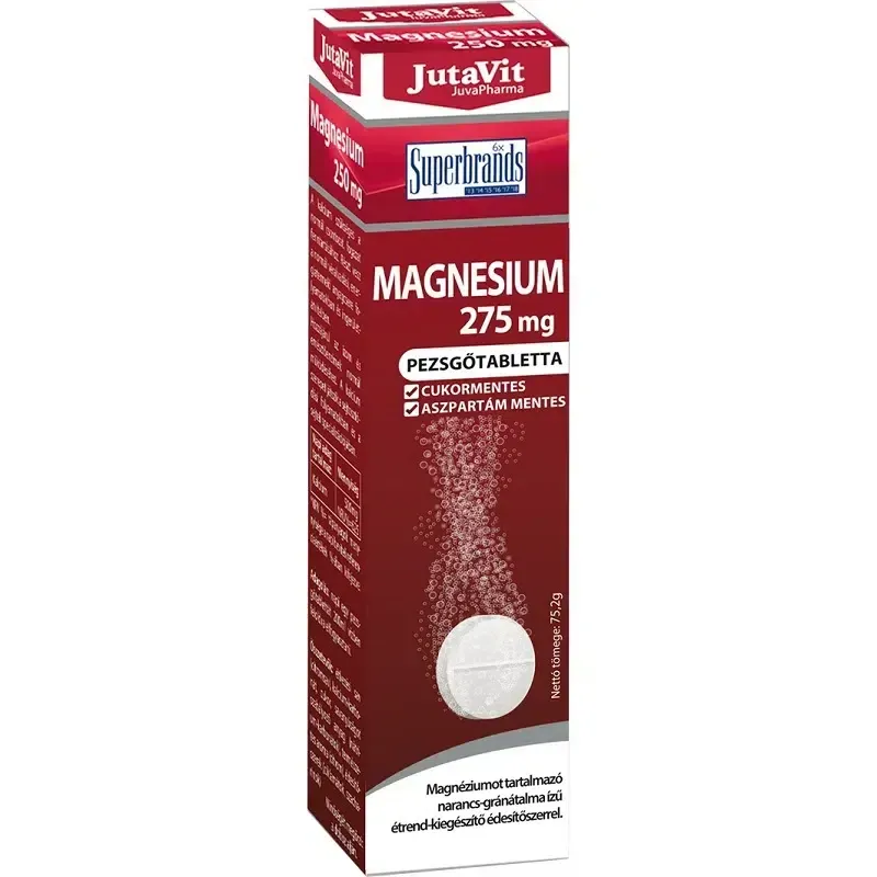 Jutavit Magnézium Pezsgőtabletta 18db