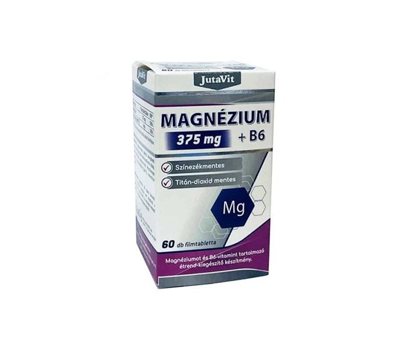 JutaVit Magnézium 375mg+B6 60x 