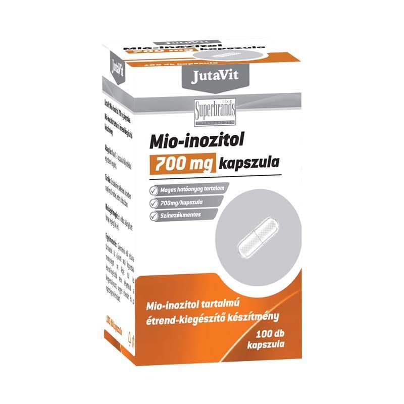 JutaVit Mio-Inozitol 700mg kapszula 100x ÚJ TERMÉK!