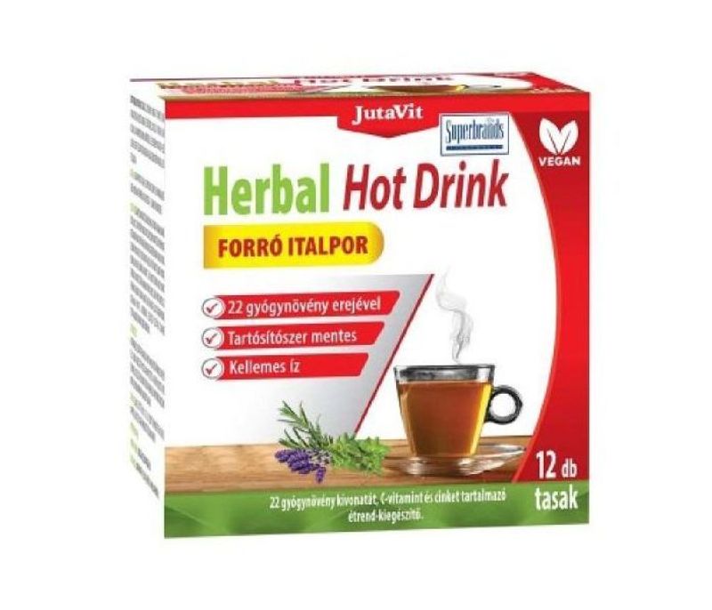 JutaVit Herbal Hot Drink Felnőtt 12x