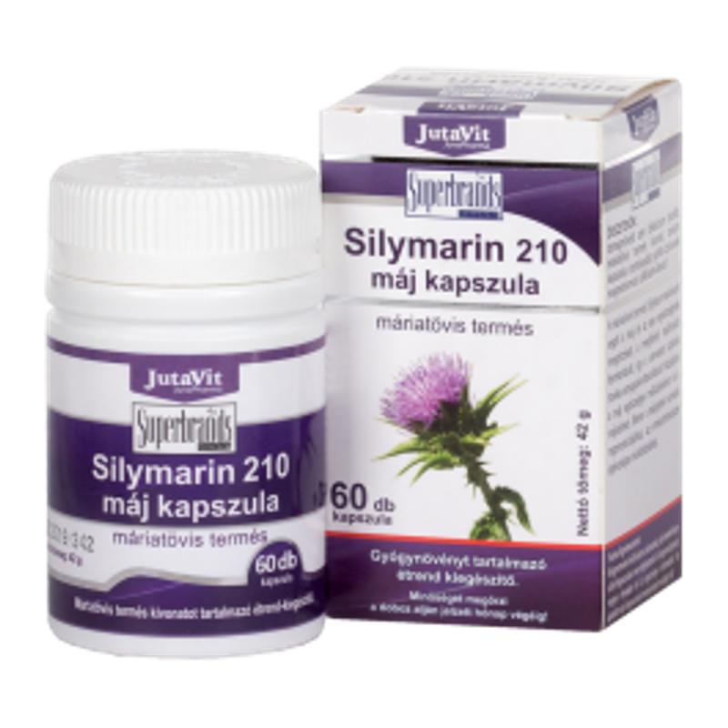 JutaVit Silymarin máj kapszula 60db