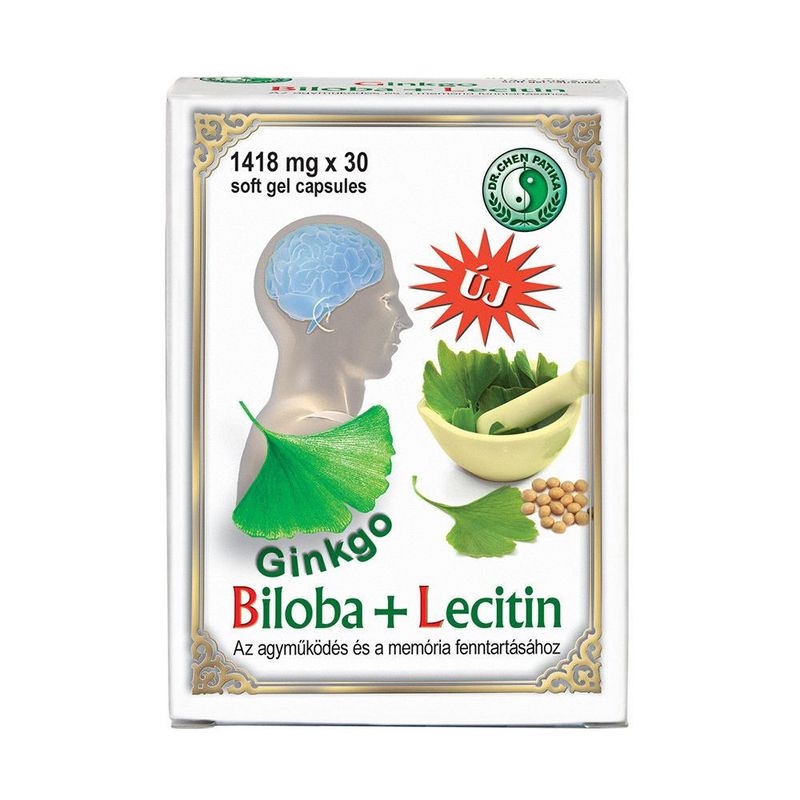 Dr. Chen Ginkgo Biloba + Lecitin Kapszula 30db