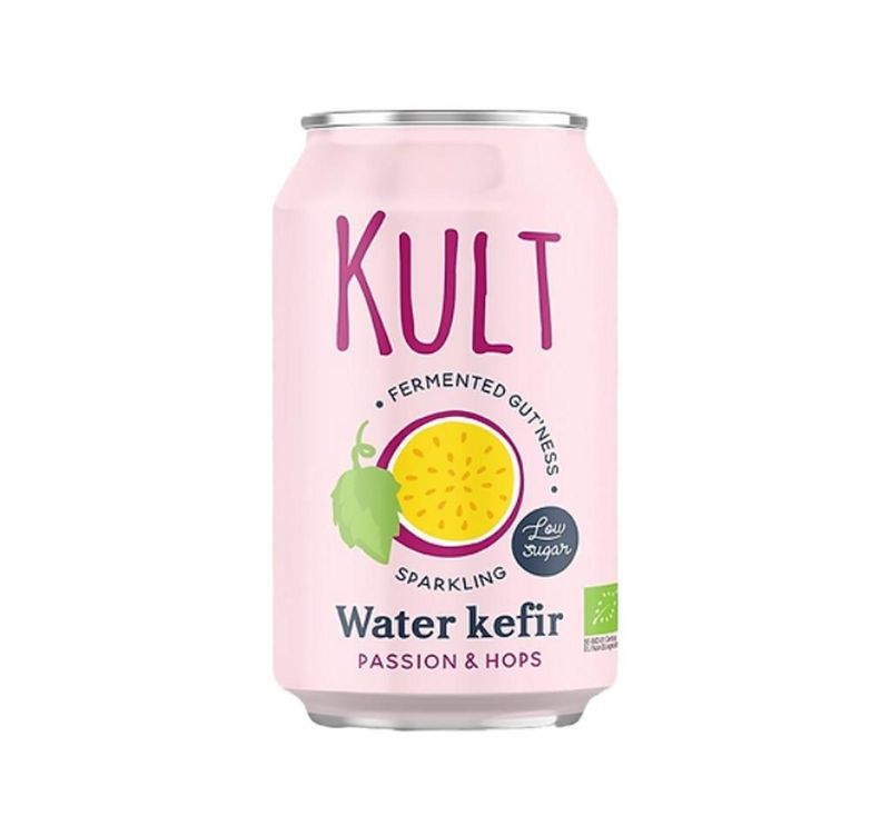 KULT Vízikefir Passion & Hops DRS