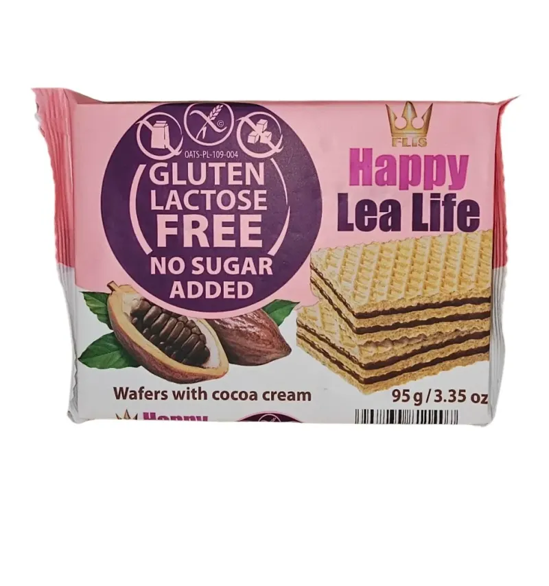 Lea Life kakaós ostya glut.-lakt. mentes 95g
