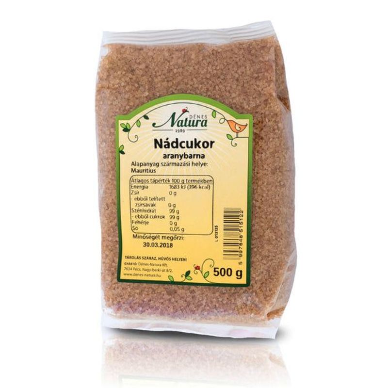 Dénes Natura Nádcukor aranybarna 500 g