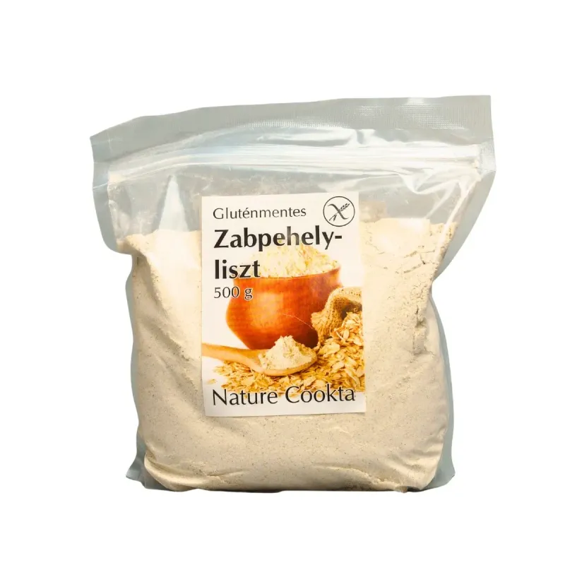 Nature Cookta Gluténmentes Zabpehelyliszt 500g