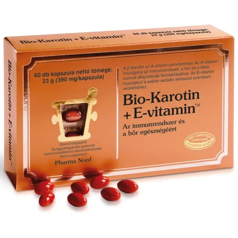 Pharma Nord Bio-Karotin+e-vitamin 60db