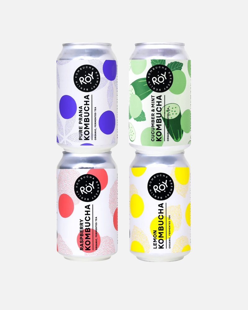 ROY BIO Kombucha Málna 330ml