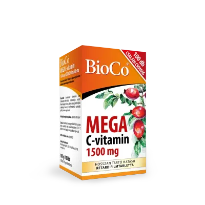 Bioco Mega C-vitamin 1500 Mg Filmtabl. 100db