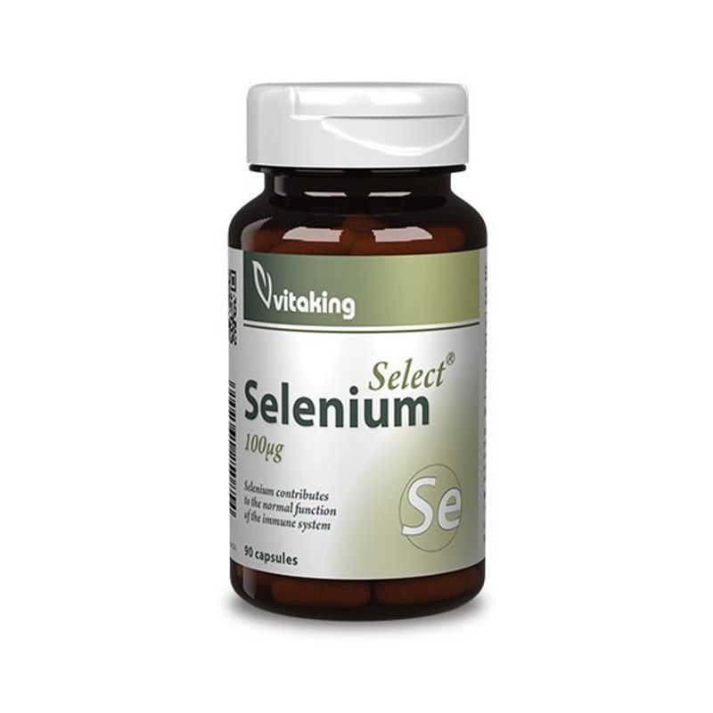 Vitaking Selenium 100 mcg Kapszula 90 db