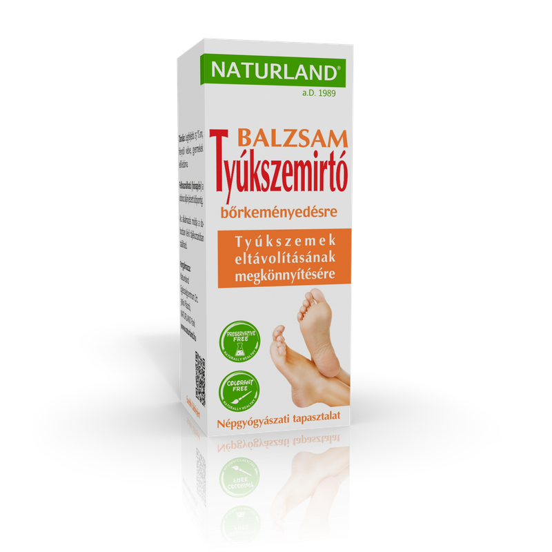 Naturland tyúkszemirtó balzsam 20 g