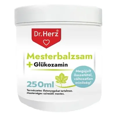 DR Herz Mesterbalzsam + Glükozamin 250 ml