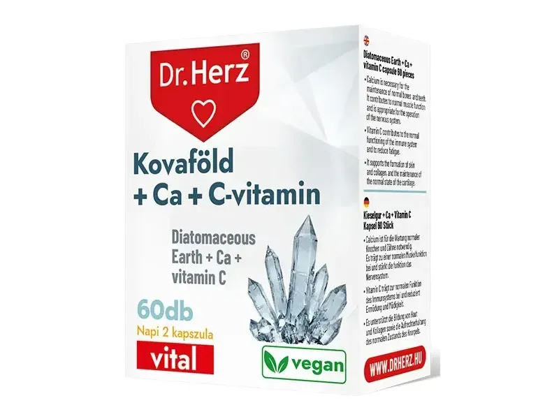 DR Herz Kovaföld+Ca+C 60 db kapszula #GJ