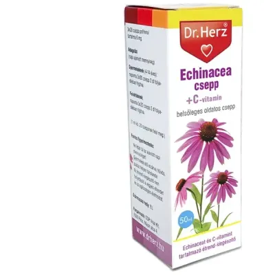 DR Herz Echinacea csepp C-vitaminnal 50ml #ZU