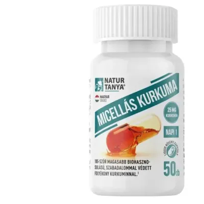 Natur Tanya Micellás kurkuma 50db