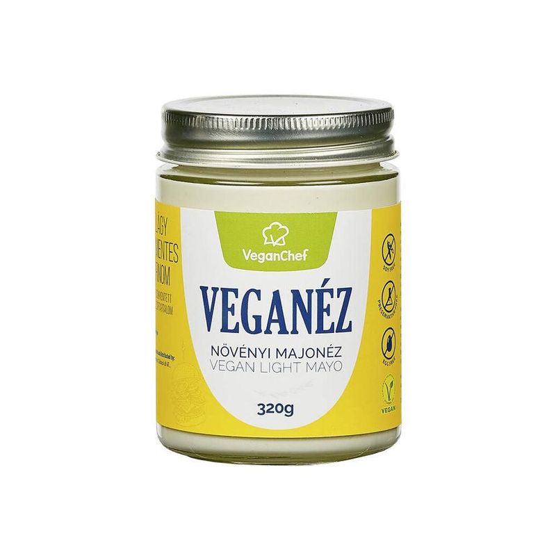 VeganChef Veganéz növényi majonéz üveges 320g