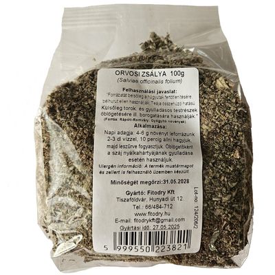 Fitodry Orvosi zsálya (átlátszó) 100g